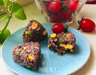 Colorful Rice Balls recipe