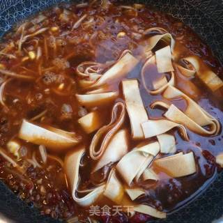 Poached Bean Skin Pork Slices recipe