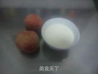 Peach Milkshake recipe