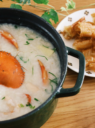 This Step is The Key to Cooking Crab Porridge that Will "flower" recipe