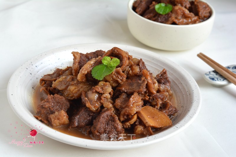 #trust之美#home-style Stewed Beef Brisket recipe