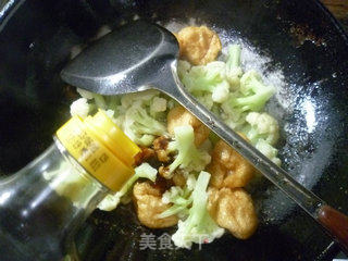 Gluten Cauliflower in Oyster Sauce recipe