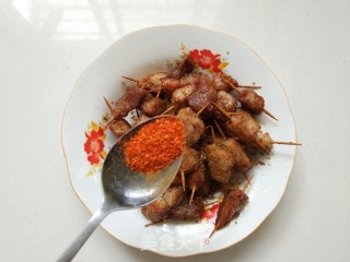 Spicy Toothpick Meat recipe