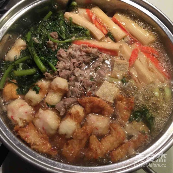 Sukiyaki Pot recipe