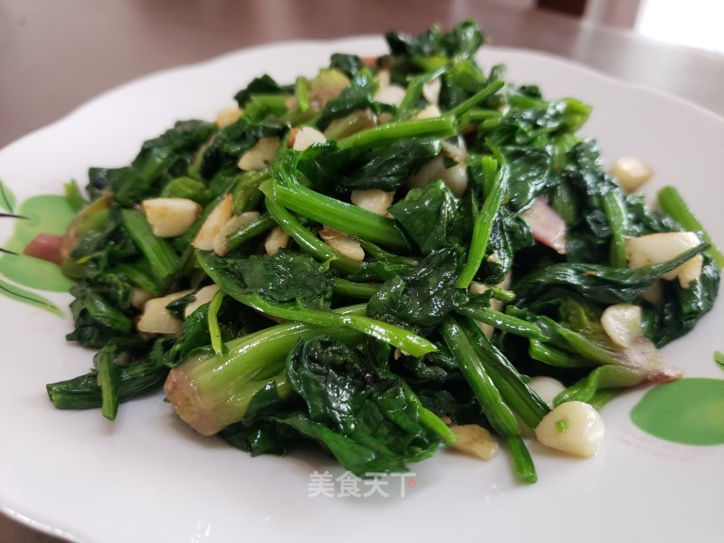 Garlic Spinach recipe