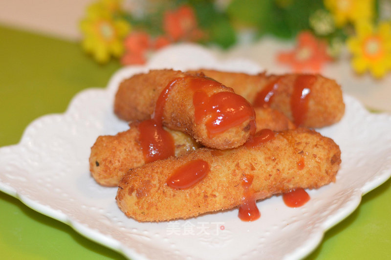 Breadcrumb French Fries recipe