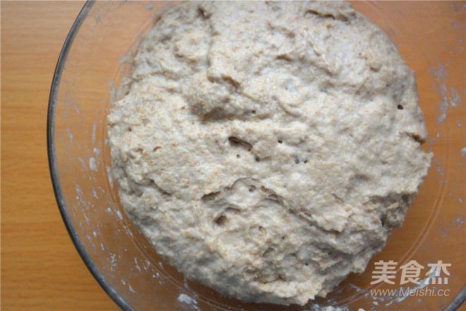 No-knead Country Whole Wheat Bread recipe