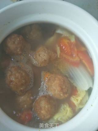 Casserole Meatball Soup recipe