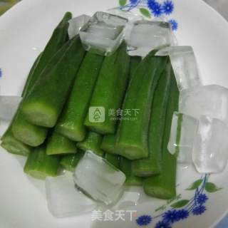 Iced Okra recipe