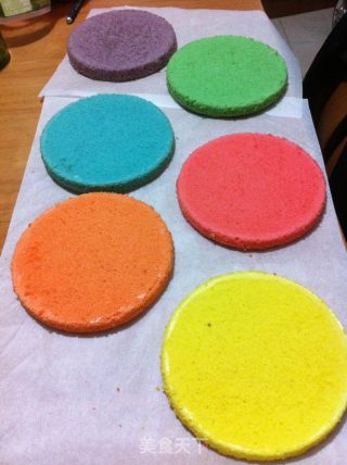 Rainbow Cake recipe