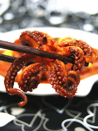 Spicy Grilled Octopus