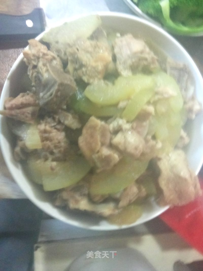 Stewed Pork Ribs with Winter Melon recipe