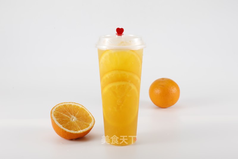Net Red Fruit Tea-domineering Orange recipe
