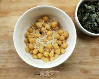 Roasted Chickpeas with Seaweed and Sesame recipe