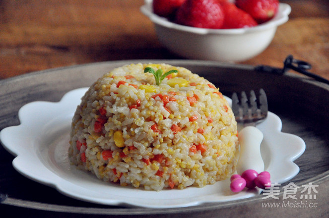 Fried Rice with Whole Grains recipe