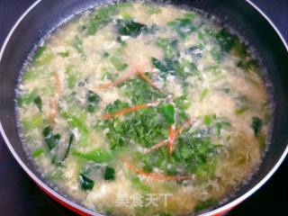 Spinach Egg Drop Soup recipe