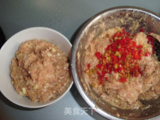 Congee and Side Dishes ~ Meat Pancakes recipe