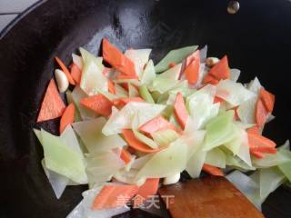 Scrambled Eggs with Lettuce recipe