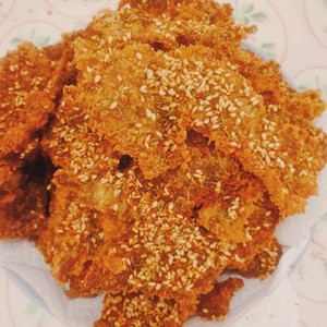 Fried Steak Steak is Crunchy recipe