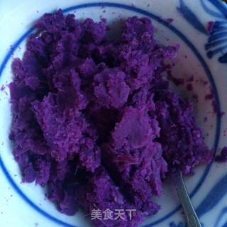 Low Fat Purple Potato Cake recipe