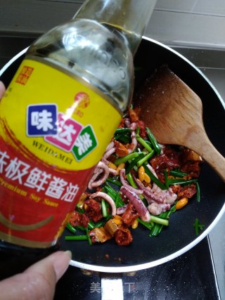 #trust之美#spicy Fried Squid recipe