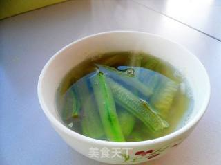 Loofah Clear Soup recipe