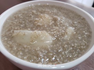 Black Millet Yam Porridge recipe