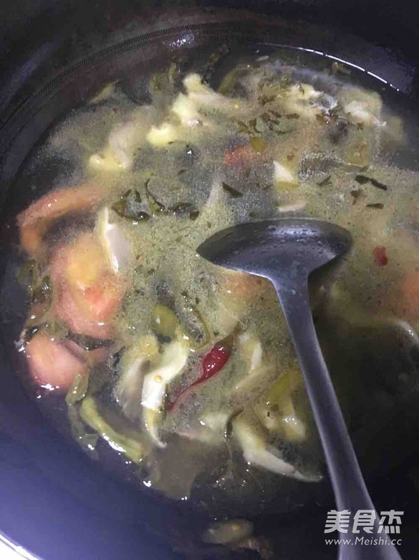 Sauerkraut Fish Chowder in Sour Soup Fish recipe