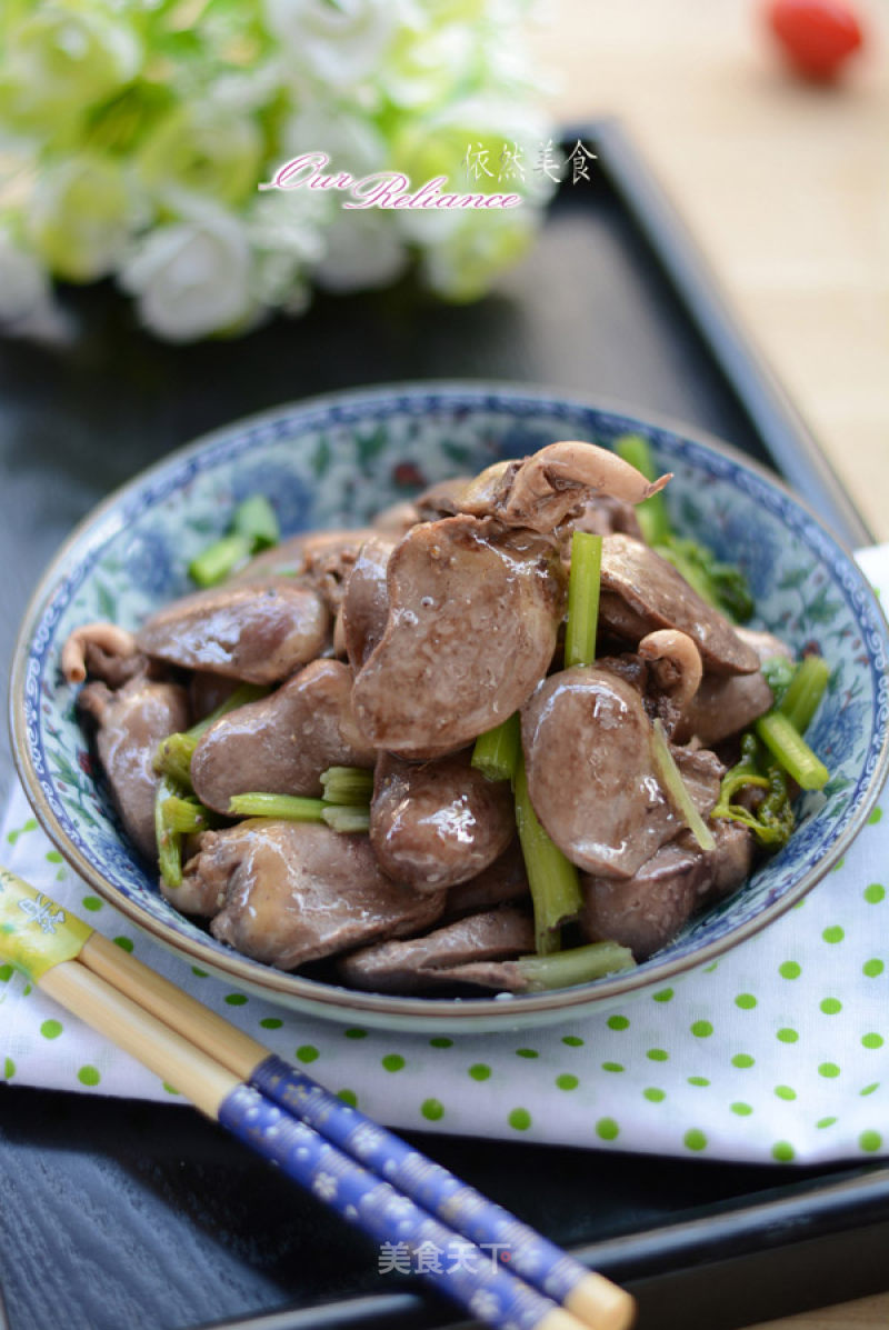 【cumin Duck Heart】---the First Dish of The New Year's Eve,'wish Things Come True' recipe