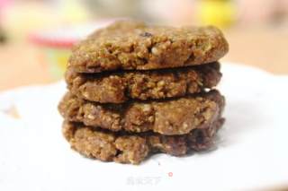 Afternoon Healthy Snack: Brown Sugar Oatmeal Cookies recipe