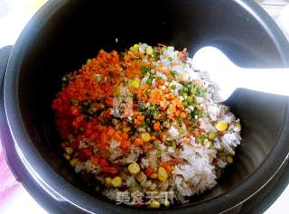 Delicious Temptation-cantonese Style Sausage Claypot Rice recipe