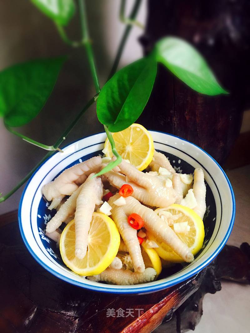 Lemon Chicken Feet recipe