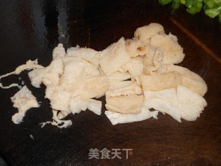 Braised Jade Tofu with Bamboo Fungus and Shrimp recipe