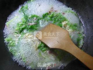 Bacon and Cabbage Boiled and Dried Shreds recipe