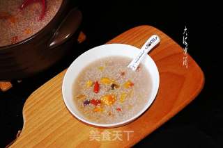 Kuaishou Lazy Meal-black Millet Purple Potato Pumpkin Porridge recipe