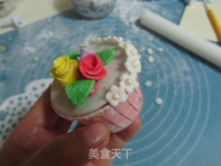 Fondant Flower Cupcakes recipe