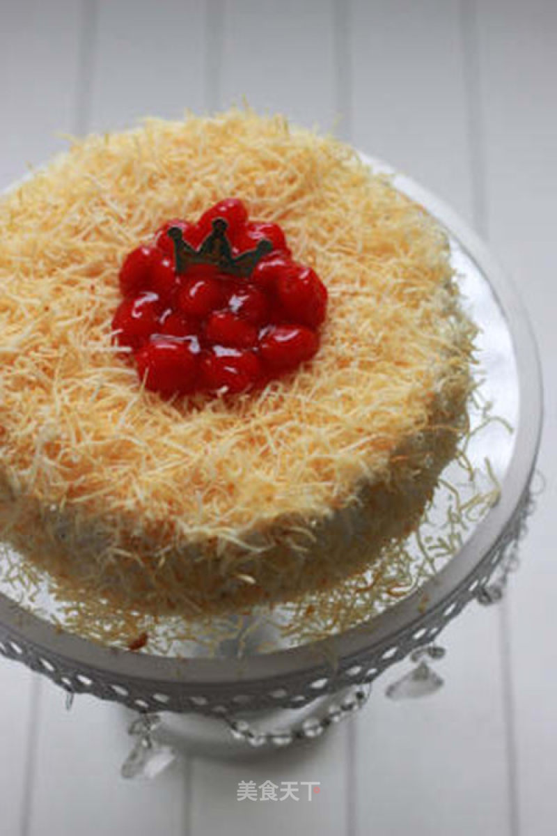 [tomato Recipe] Coconut-flavored Chiffon Like Flowers-chiffon with Coconut Milk is More Delicious recipe