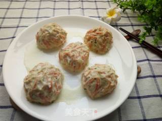 Steamed Chicken Meatballs recipe