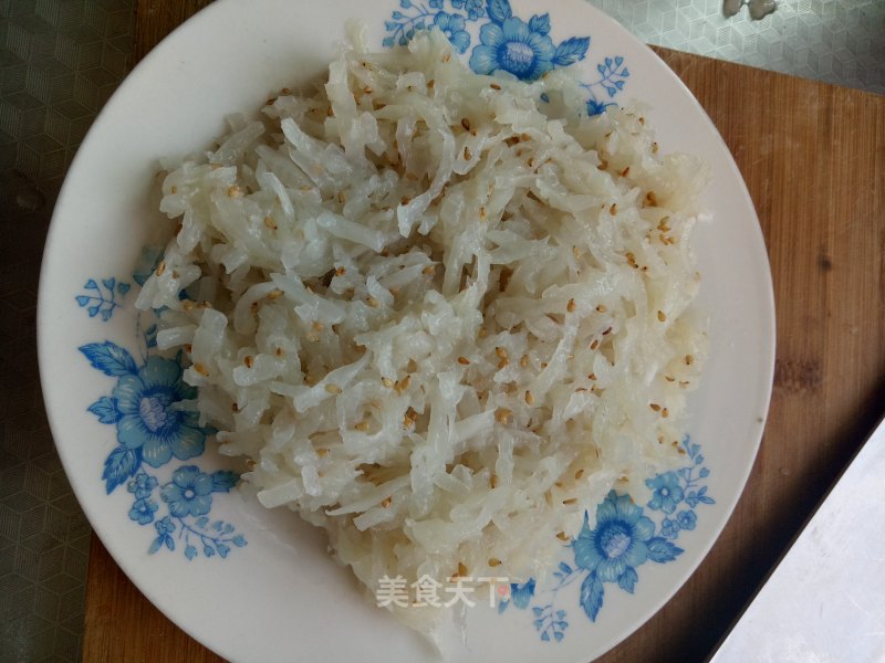 Shredded White Radish recipe