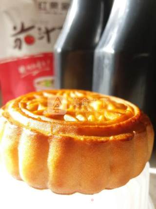 Red Fruit Bean Paste Mooncake recipe