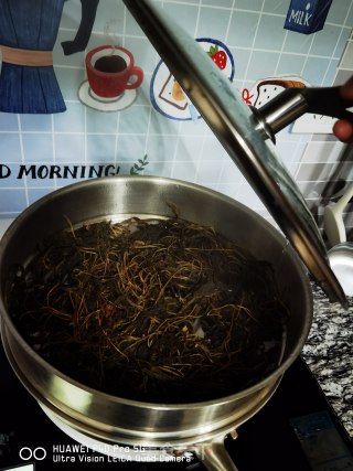 Dried Plums Made of Radish Sprouts recipe