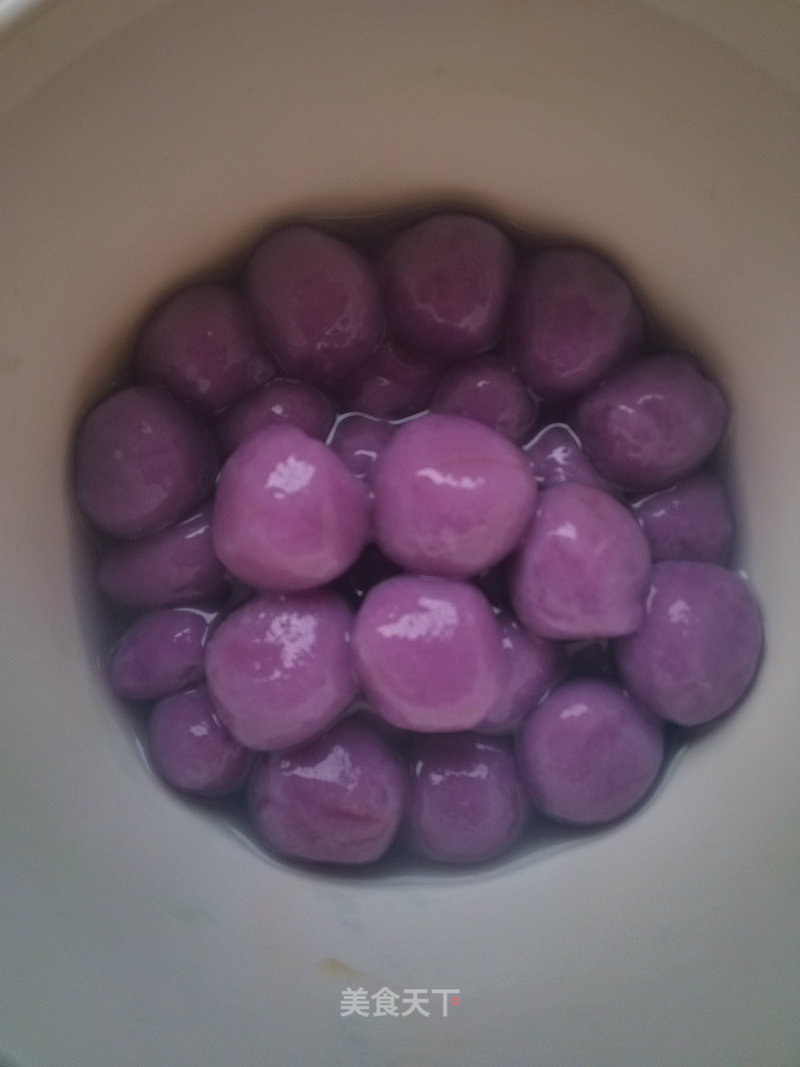 Purple Sweet Potato Glutinous Rice Dumplings recipe