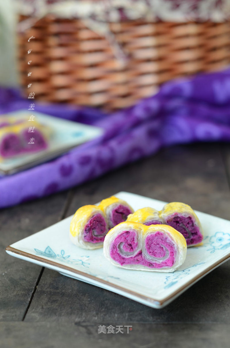 Purple Sweet Potato Ruyi Crisp recipe