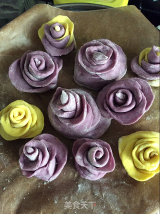 Rose Flower Buns recipe