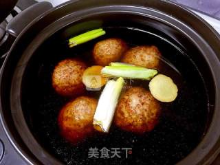 Meat Ball with Soy Sauce recipe