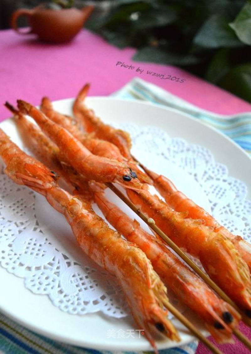 Cumin Grilled Shrimp recipe
