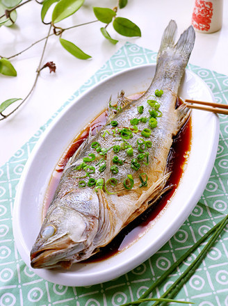 Microwave Steamed Sea Bass recipe