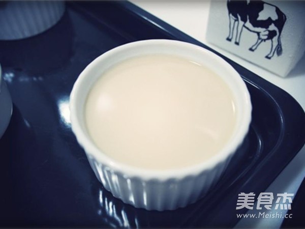 Cute Bear Earl Grey Milk Tea Pudding recipe