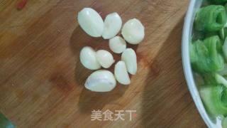 Garlic and Loofah recipe