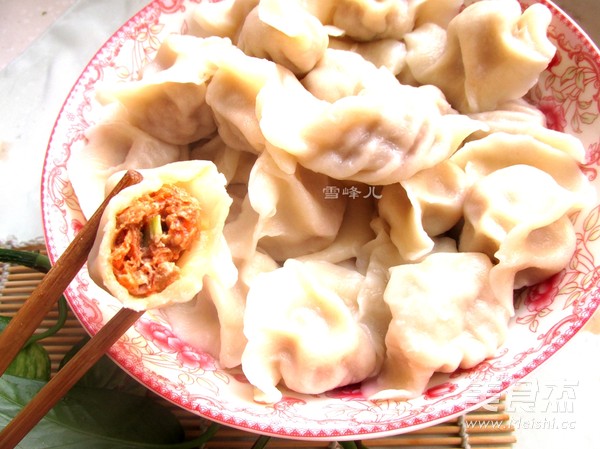 Carrot Lamb Dumplings recipe